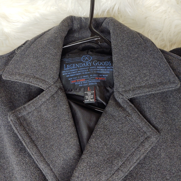 Legendary Goods Pea coat large - Picture 2 of 3